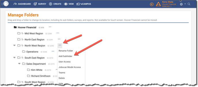 Create Folder or Subfolder 1