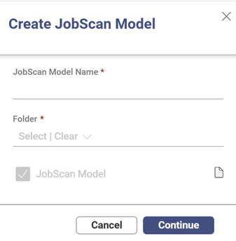 Create JobScan Panel - V3
