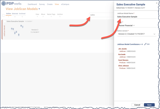 Edit - JobScan name - V3