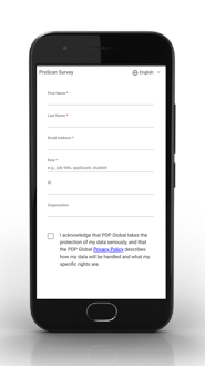 Grey Label Survey Landing - Mobile - Info