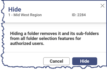 Hide Folder Message-1