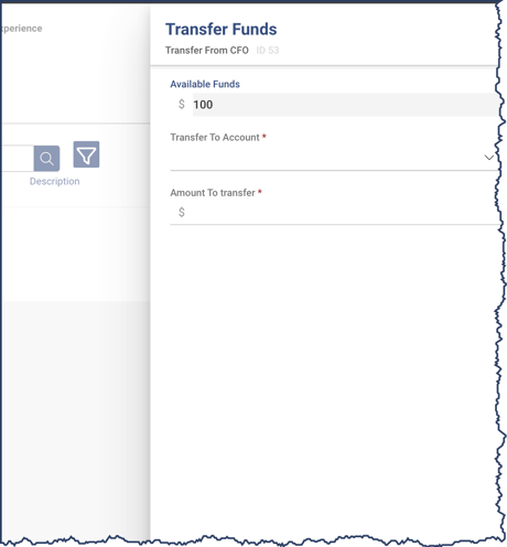 Pre-purchase-Transfer Panel