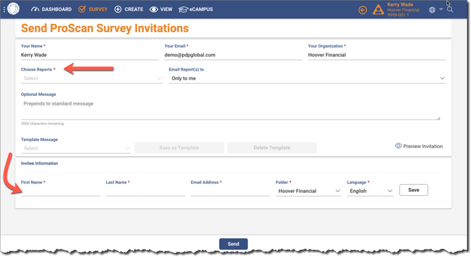 Survey - ProScan Invitation