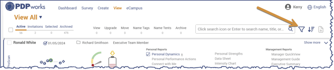 View All - Filter - V3