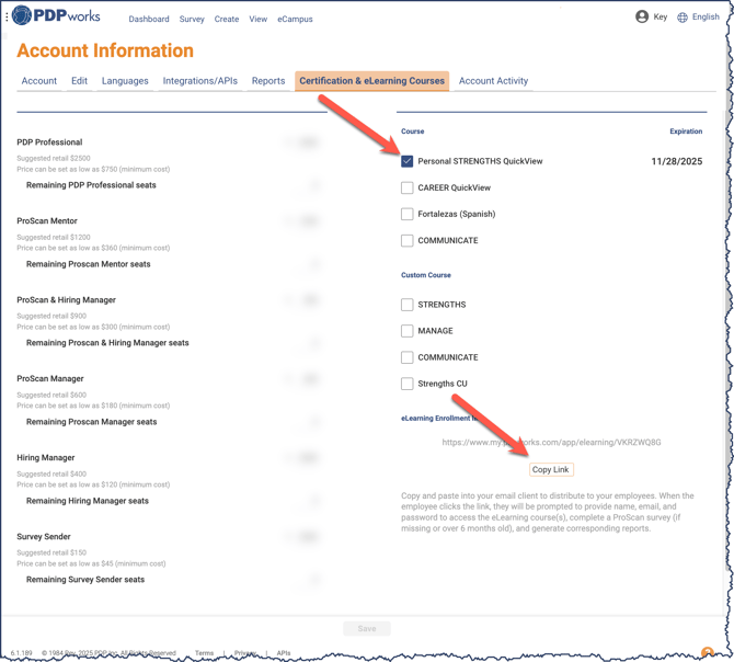 eLearning Copy Link - V3